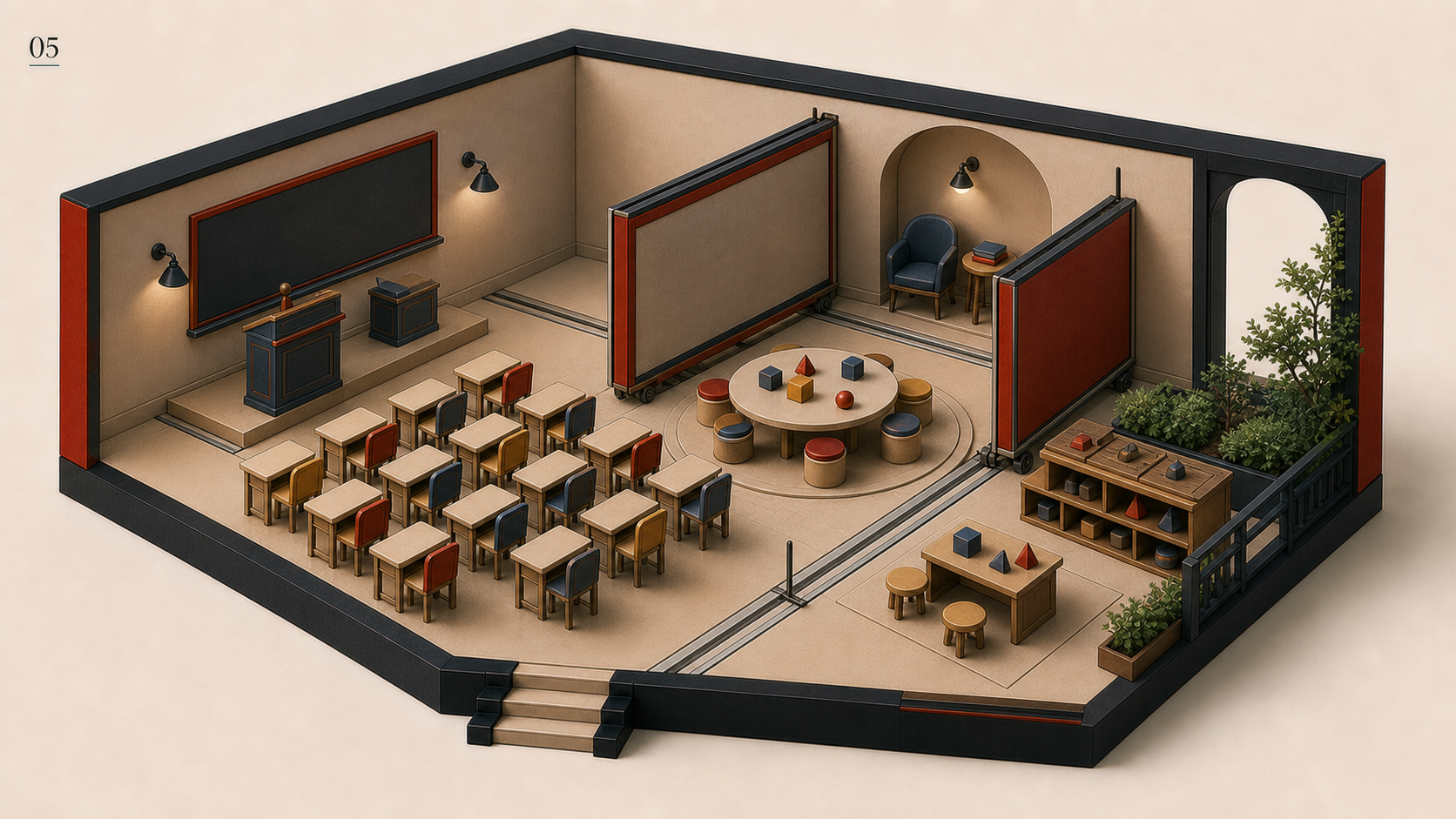 The Room Called School